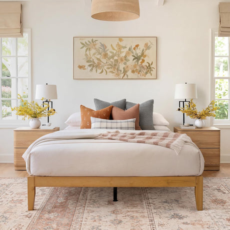 Japanese_Joinery_Solid_Wood_King_Bed_Frame_with_Regular Legs