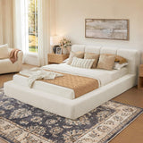 YECHEN Cloud Platform Bed – 20-Min Tool-Free Assembly, CULP® Performance Fabric & Stain-Resistant Cloud Frame