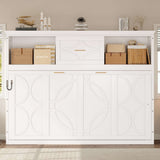 Twin Size Murphy Bed with Charging Station and Drawer