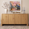 Mid-Century Sideboard with Faux Marble Top