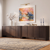 Mid-Century Sideboard with Faux Marble Top