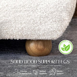 Modern Boucle "Cloud" Platform Bed Frame – Soft-Touch & Secure Support