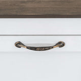 Twin Size Murphy Bed with LED Lights, Foldable Wall Bed Frame