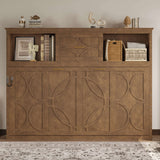 Twin Size Murphy Bed with Charging Station and Drawer