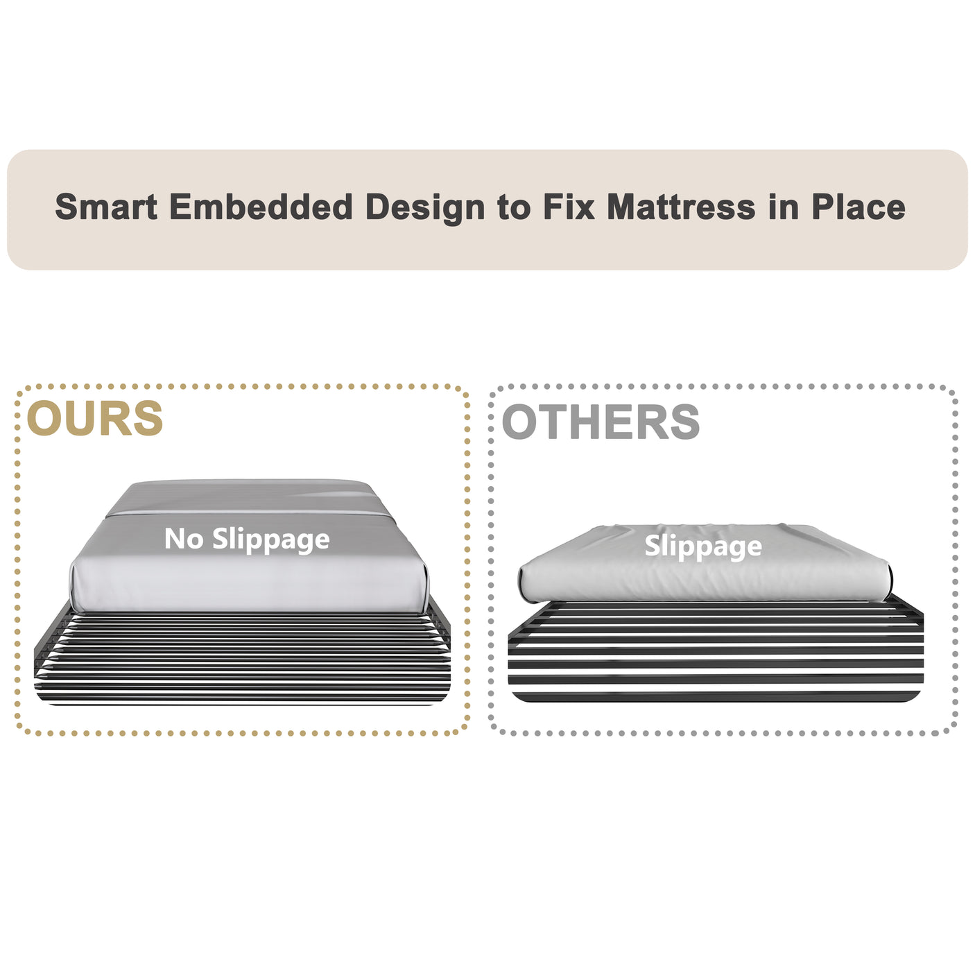 Sturdy Twin over Twin Bunk Bed Metal Black for Kids and Adult