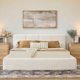 YECHEN Cloud Platform Bed – 20-Min Tool-Free Assembly, CULP® Performance Fabric & Stain-Resistant Cloud Frame