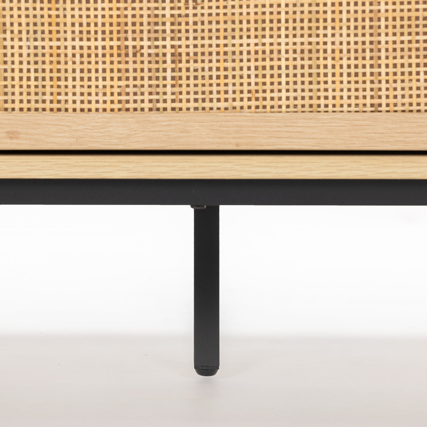 59" Natural Rattan 9 Drawer Dresser - Handwoven Rattan Storage Cabinet