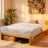 Solid Oak Platform Bed Frame 1