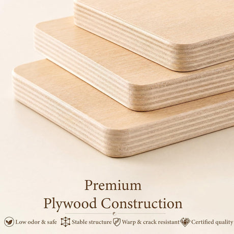 Solid Wood Platform Bed Frame | Natural Oak, Tool-Free Asse mbly, Queen & King  9