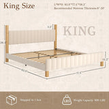 YechenKingSizeWoodBedFramewithHeadboard-King10