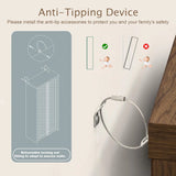 Yechen 67" Tall Kitchen Pantry Cabinet, Rattan Storage Cabinet with Solid Wood Integrated Handleand Adjustable Shelves, Cupboard with Doors for Livingroom,Dining Room, Dark Walnut