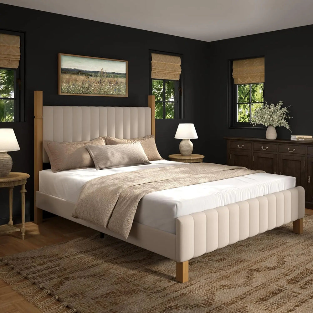 Yechen_Full_Size_Natural_Wood_Bed_Frame_with_Rattan_Headboard