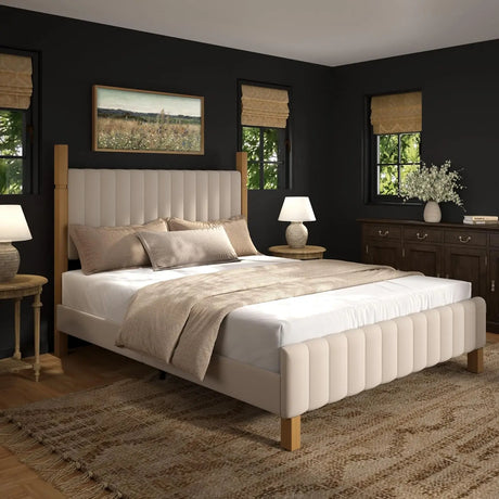 Yechen_Full_Size_Natural_Wood_Bed_Frame_with_Rattan_Headboard