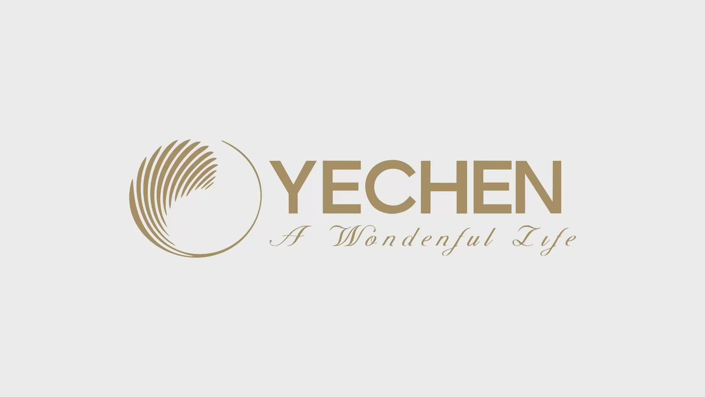 Yechen Bamboo Bed Frame – Japanese Joinery, Linen Headboard, Queen & King