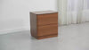 Yechen Natural Oak Nightstand — 2-Drawer Bedside Table with Hidden Storage