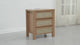 Handmade Rattan Bedside Table Set in Natural Walnut