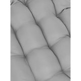 Luxurious Outdoor Egg Hanging Chair with Stand - All-Weather Rattan Swing for Patio & Bedroom