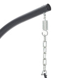 Luxurious Outdoor Egg Hanging Chair with Stand - All-Weather Rattan Swing for Patio & Bedroom