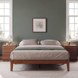 Japanese Joinery Solid Pine Platform Bed Frame